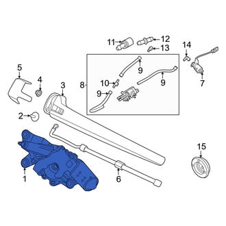 Volvo OE - Rear Wiper Motor