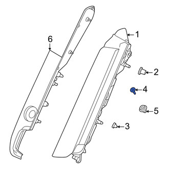 Volvo OE - Tail Light Screw