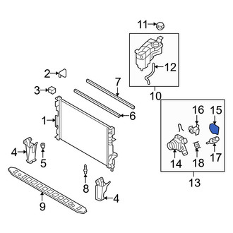 Volvo OE - Engine Coolant Thermostat Housing Gasket
