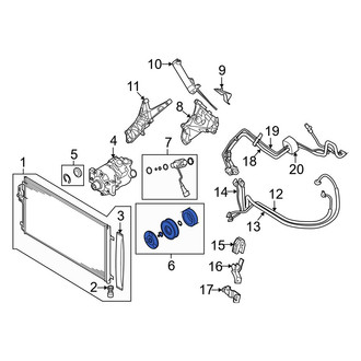 Volvo OE - A/C Compressor Clutch