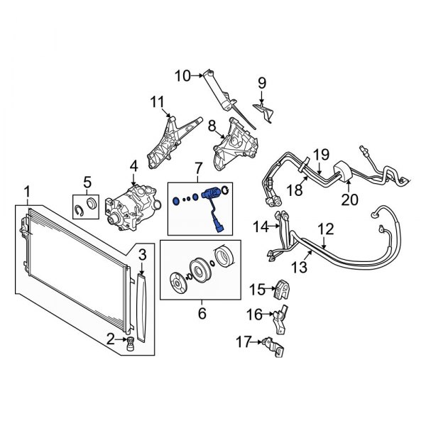 A/C Compressor Relief Valve