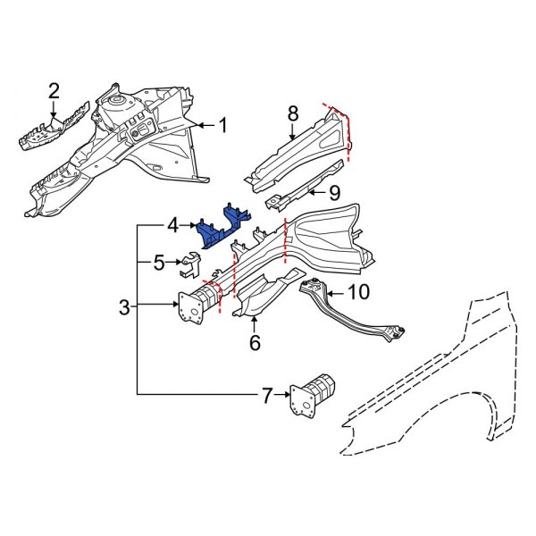 Fender Rail Reinforcement