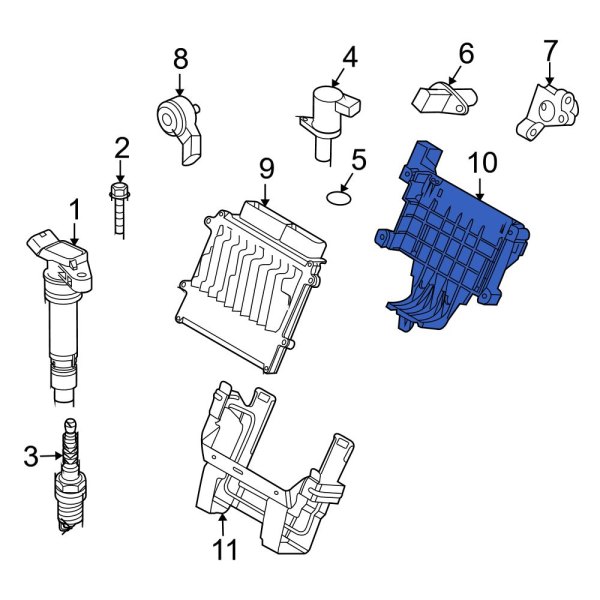 Engine Control Module (ECM) Bracket