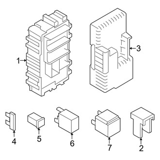 Volvo OE - Electrical - Fuse & Relay (Rear Body)