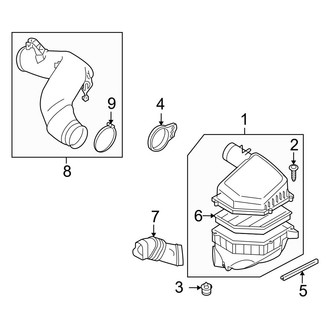 Volvo OE - Engine / Transaxle - Air Intake (3.0L)
