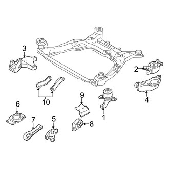 Volvo OE - Engine / Transaxle - Engine & Transmission Mounting (3.0L)