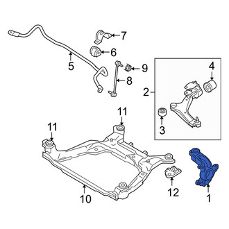 Volvo OE - Left Steering Knuckle