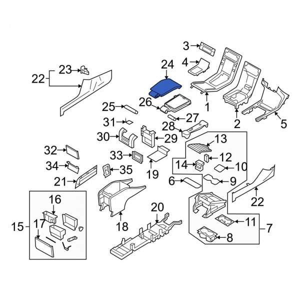 Console Armrest