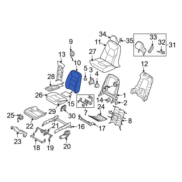 Seat Back Cushion