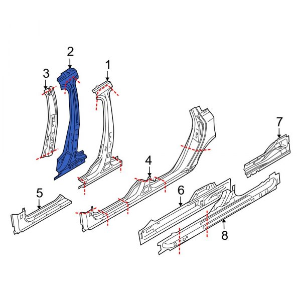 Body B-Pillar Reinforcement