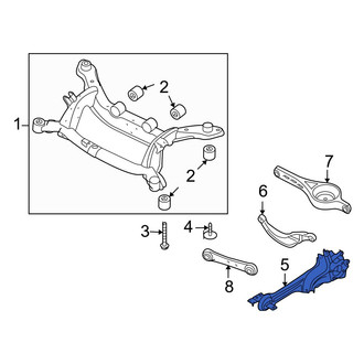 Volvo OE - Rear Left Suspension Control Arm