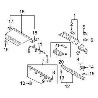 Volvo OE - Rear Body & Floor - Interior Trim (Upper & Side Trim)