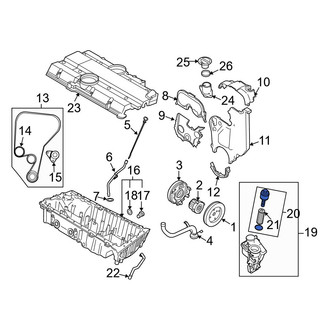 Volvo OE - Engine Oil Filter Housing Cover