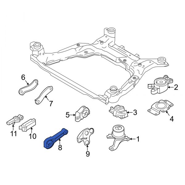 Engine Support Rod