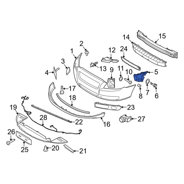 Bumper Cover Bracket