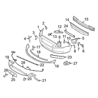 Volvo OE - Front Bumper & Grille - Bumper & Components