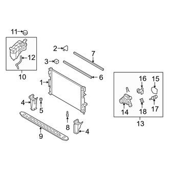 Volvo OE - Cooling - Radiator & Components