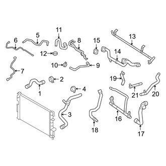 Volvo OE - Cooling - Hoses & Lines
