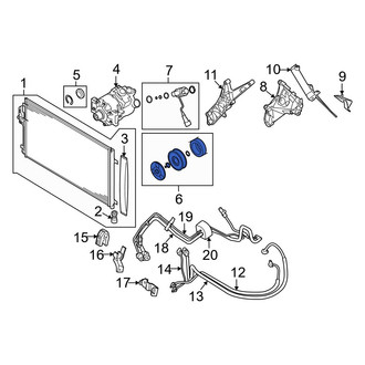 Volvo OE - A/C Compressor Clutch