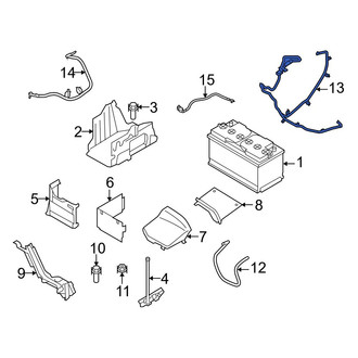 Volvo OE - Battery Cable