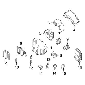 Volvo OE - Electrical Components (Engine Compartment)
