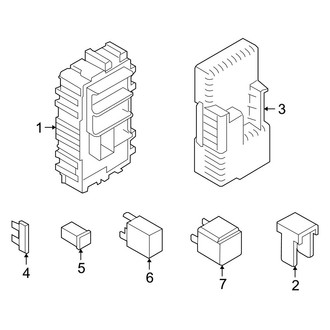 Volvo OE - Electrical - Fuse & Relay (Rear Body)