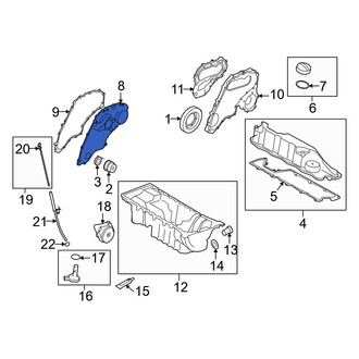 Volvo OE - Outer Engine Timing Cover