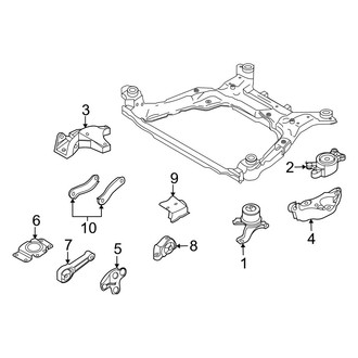 Volvo OE - Engine / Transaxle - Engine & Transmission Mounting