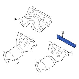 Volvo OE - Exhaust Manifold Gasket