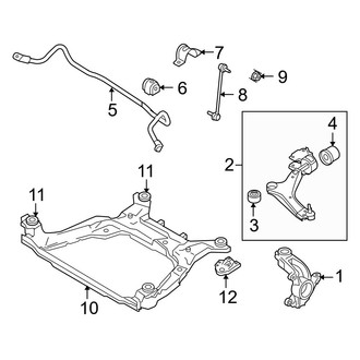 Volvo OE - Front Suspension - Suspension Components