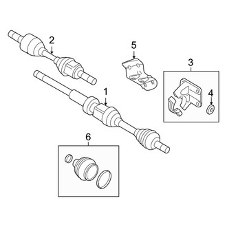 Volvo OE - Front Suspension - Drive Axles (3.2)
