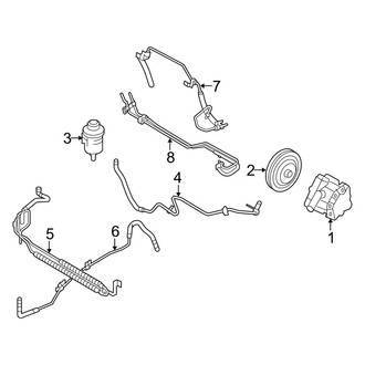 Volvo OE - Steering Gear & Linkage - Pump & Hoses (3.2)