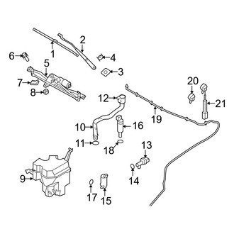 Volvo OE - Windshield - Wiper & Washer Components (3.2)