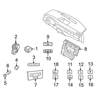 Volvo OE - Center Console (Electrical Components), (3.2)