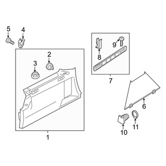 Volvo OE - Quarter Panel - Interior Trim