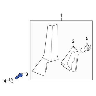 Volvo OE - Tail Light Screw