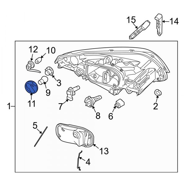 Turn Signal Light Socket