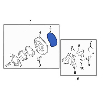 Volvo OE - Engine Water Pump Gasket