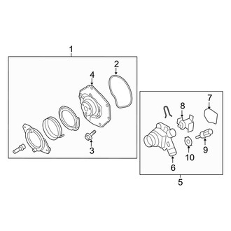 Volvo OE - Cooling - Water Pump (3.2 / T6 / T6 R-Design)