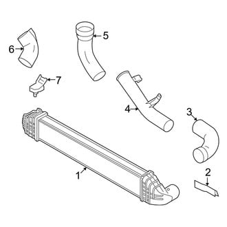 Volvo OE - Cooling - Intercooler (3.0L)