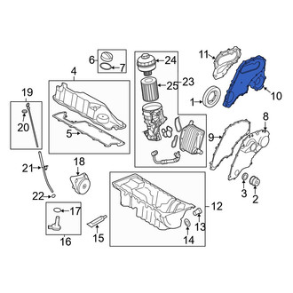 Volvo OE - Inner Engine Timing Cover