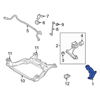 Volvo OE - Left Steering Knuckle