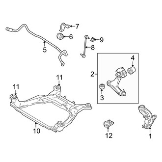 Volvo OE - Front Suspension - Suspension Components