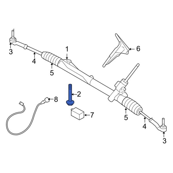 Rack and Pinion Bolt