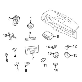 Volvo OE - Center Console (Electrical Components)