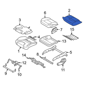 Volvo OE - Front Right Seat Cover