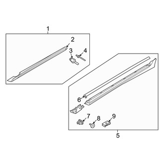 Volvo OE - Pillars, Rocker & Floor - Exterior Trim