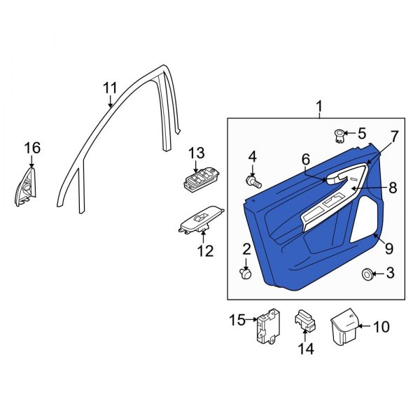 Door Interior Trim Panel