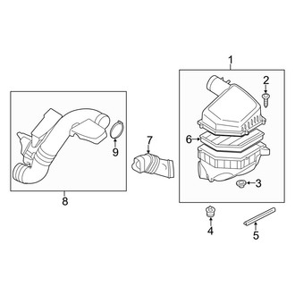 Volvo OE - Engine / Transaxle - Air Intake (3.2L)