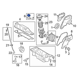 Volvo OE - Engine Oil Filler Cap